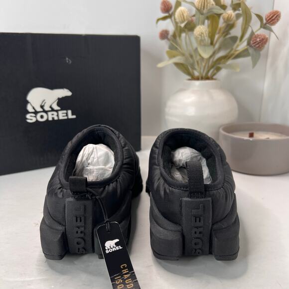 Sorel Ona RMX Puffy Slip-On Shoes Shoes Black NL5053-010 Women's 5.5 - Picture 3 of 10